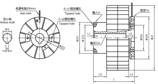 磁粉離合器 磁粉離合器